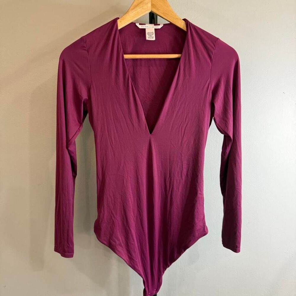 Victoria-s-secret Women's Purple and Pink Bodysuit